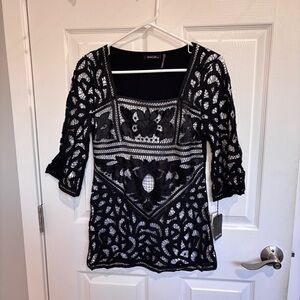 Dolce Cabo lace top | Size Small